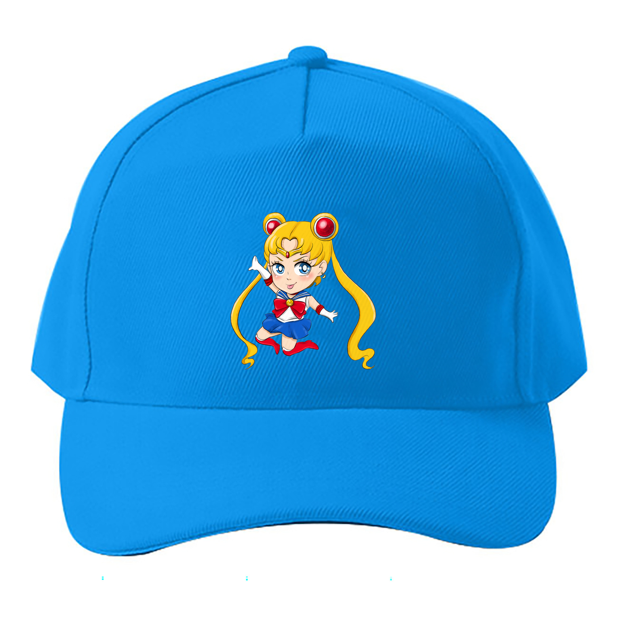 （画像用） 美少女戦士セーラームーン 月野 うさぎ つきの うさぎ Sailor Moon Tsukino Usagi ベースボールキャップ 綿100％ 男女兼用 帽子 スポーツ